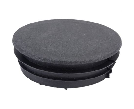 Внутренняя заглушка для трубы Tech-Krep D76 мм, черный пластик, 1 шт. пакет 155046 