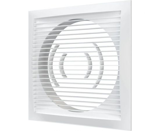 Решетка вентиляционная 2020РС16Ф (фланец 160 мм; 200х200 мм; пластик) ERA 233-084 