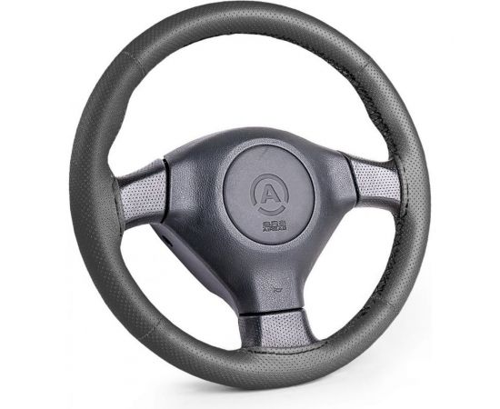 Оплётка для перетяжки руля AUTOPROFI SAM-201 BK M 