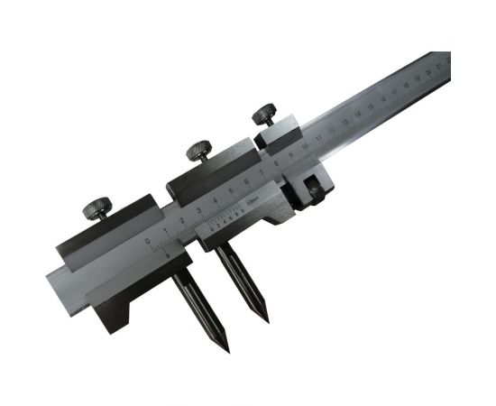 Разметочный штангенциркуль ГТО ШЦР-250 0.05 круглые тв.сплав. губки VCC2500501K 