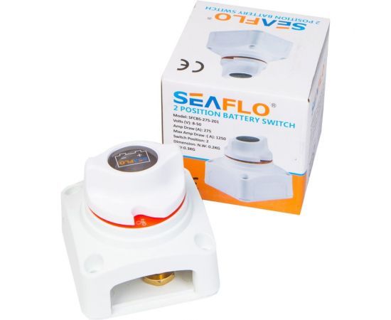 Выключатель массы SeaFlo 275-1250А, 12V/24V SFCBS-275-201 