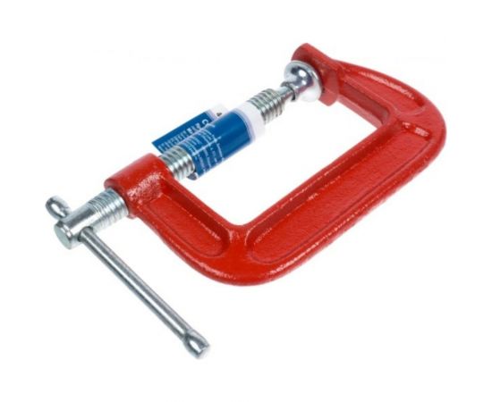 Струбцина РемоКолор G-образная, усиленная, 125 мм, 44-1-625 