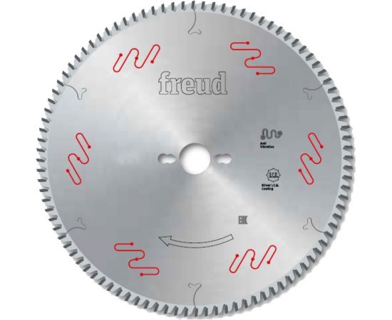 Диск пильный по дереву LU2C аналог LP63М (250х30 мм; 80Z) FREUD PRO LU2C1200 