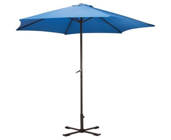 Садовый зонт Ecos GU-03 синий, с крестообразным основанием 093008 