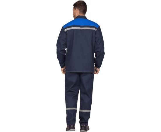 Костюм ГК Спецобъединение МОНТАЖ темно-синий/василек, р.104-108, рост 170-176 Кос 449/104/170 – изображение 2