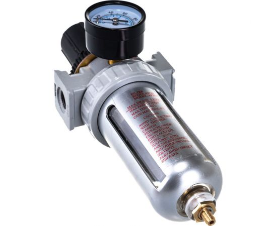 Фильтр-влагоотделитель с манометром и регулятором давления AFR-80 1/4" REMIX RM-AFR-80-14 – изображение 2