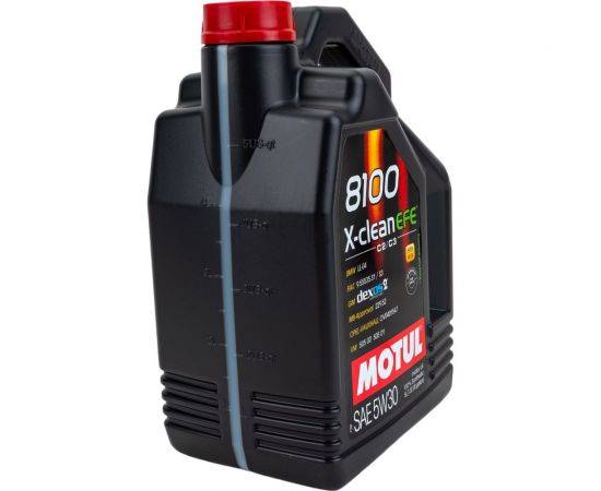 Моторное масло MOTUL 8100 X-сlean EFE синтетическое, 5W30, 5 л 111688 – изображение 2