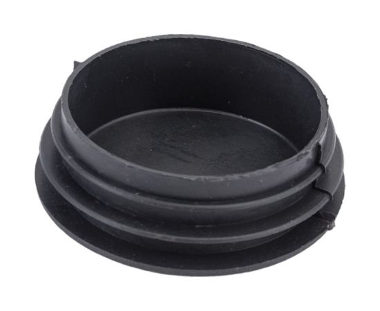 Внутренняя заглушка для трубы Tech-Krep D76 мм, черный пластик, 1 шт. пакет 155046 – изображение 2