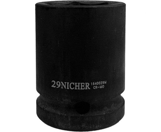 Головка ударная 6-гранная (29 мм; 3/4"") NICHER 1640029M – изображение 2