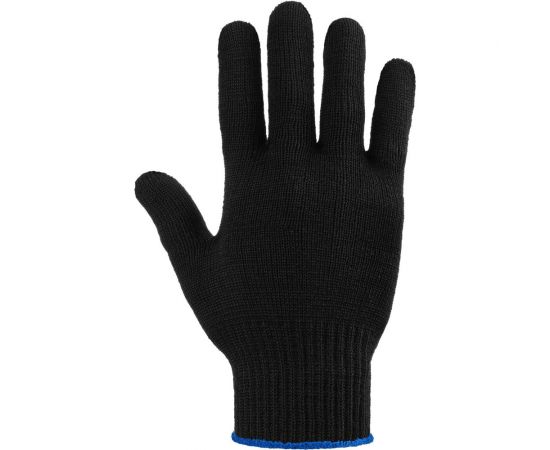 Плотные трикотажные перчатки Фабрика перчаток, с ПВХ, 7.5 класс, 6 нитей, черные, р.XL 6-75-ПЛ-ЧЕР-(XL) – изображение 3