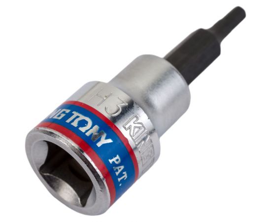 Торцевая насадка (бита) 3/8"", HEX, 3мм, 50мм KING TONY 302503 – изображение 3