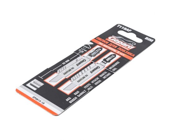 Пилка для электролобзика по металлу T118AF 2 шт Gepard GP0615-18 – изображение 3