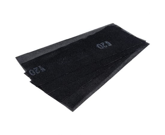 Сетка абразивная 115x280 мм, Р120, 5 шт Gepard GP5013-120 – изображение 3