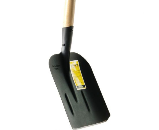 Совковая песочная лопата ZINLER тип2 с деревянным черенком 1400 мм Z1.4H6 ЛСП2Ч6 – изображение 3