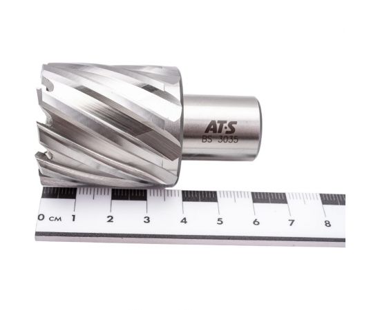Сверло корончатое HSS 35х30 мм AT-S BS3035 – изображение 4