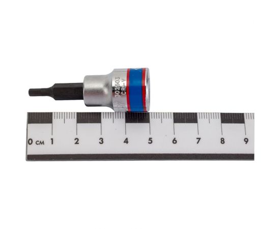 Торцевая насадка (бита) 3/8"", HEX, 3мм, 50мм KING TONY 302503 – изображение 4