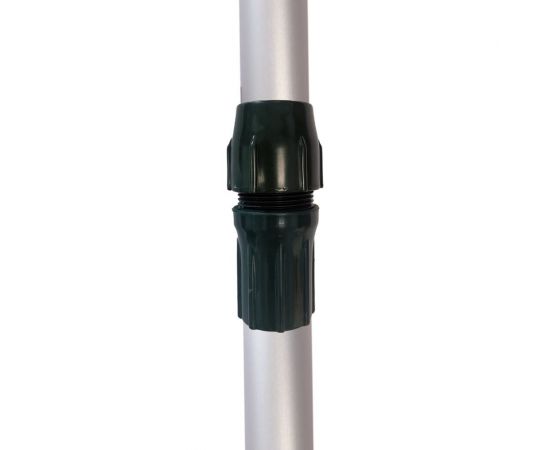 Телескопическая щетка для мытья ZiZay длина 1,6 метра, с клапаном под воду и краником, щетина 25x5 см ZZ0123 – изображение 4