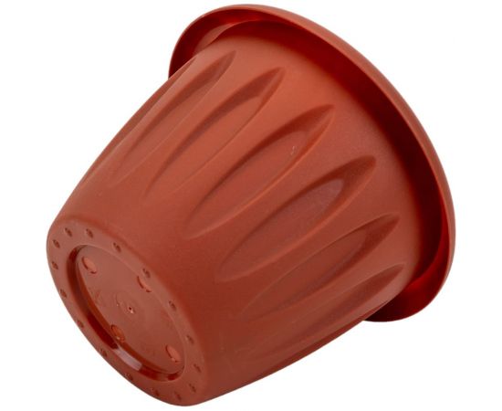 Горшок для растений Martika Фелиция терракотовый 0.9л, диам. 140 мм, с поддонником С102Т – изображение 4