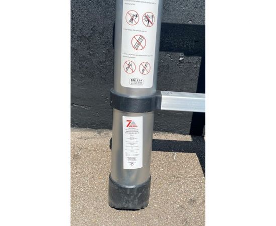 Телескопическая лестница SevenBerg QH-13 3,8 м. – изображение 6