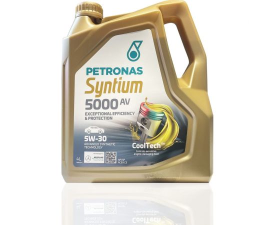 Моторное масло Petronas SYNTIUM 5000 AV синт., 5W30, 4 л 70723K1YEU 