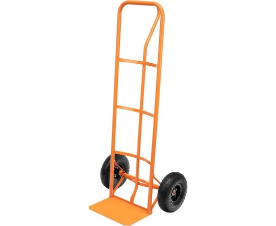 Двухколесная ручная тележка СТРОЙМАШ площадка 350x235 мм, грузоподъемность 150 кг, ТР-01 17021 