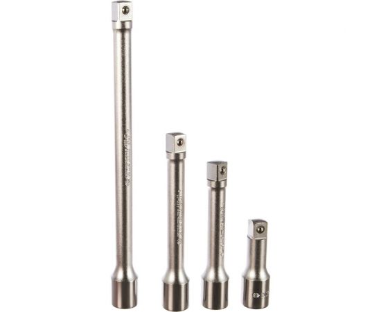 Набор удлинителей 1/2"", 75, 125, 150, 250мм, 4шт KING TONY 4104PR 