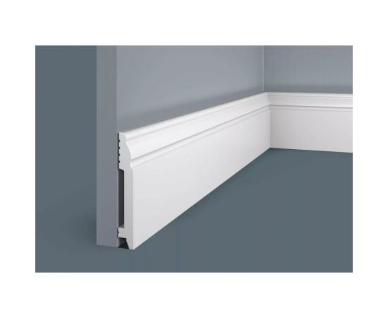 Плинтус Cosca decor PX027 99x15 мм, 2000 мм, экополимер СПБ096513 