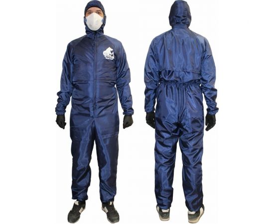 Малярный многоразовый комбинезон Русский Мастер, синий, размер XXL РМ-57638 