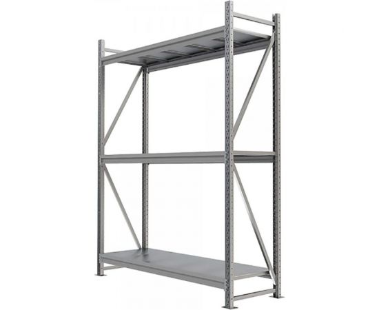 Металлический стеллаж IRONMEBEL optimus pro h-1500 zn, 3 яруса 1500x500 M-СГР1500ОЦ1500500ОЦ3 