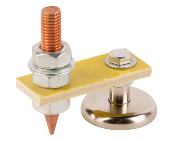 Магнитная клемма масса магнитный электрод заземления WIEDERKRAFT WDK-F060 