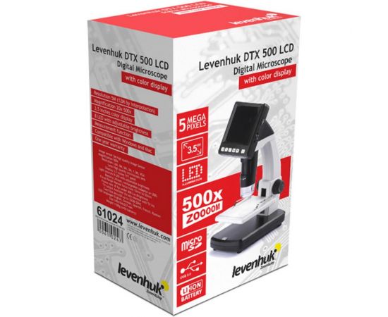 Цифровой микроскоп Levenhuk DTX 500 LCD 61024 – изображение 12