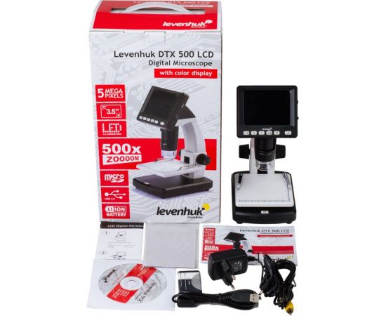 Цифровой микроскоп Levenhuk DTX 500 LCD 61024 – изображение 13