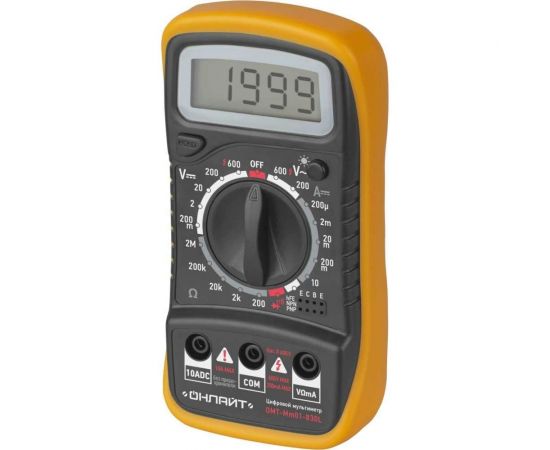 Мультиметр ОНЛАЙТ оmt-mm01-830l 90 080, 830l 90080 – изображение 2
