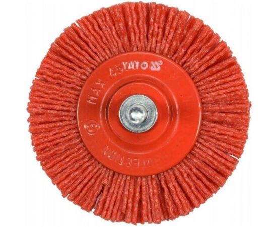 Щетка дисковая 75 мм, нейлоновая проволока для дрели YATO YT-47791 – изображение 2