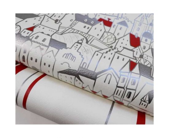 Виниловые обои на бумажной основе Elysium коллекция Город фон 91222 – изображение 2