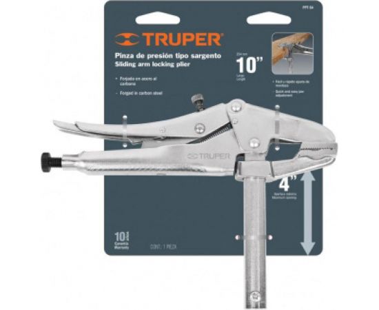 Струбцина с зажимными клещами Truper 8 PPT-S8 17469 – изображение 2