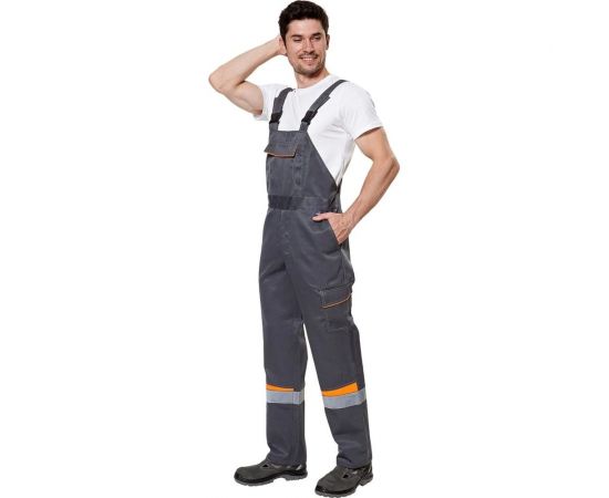 Костюм Эксперт Спецодежда Комфорт 2, серый/оранжевый, р. 52-54, рост 182-188 6446000026734 – изображение 3