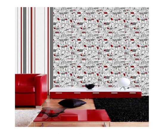 Виниловые обои на бумажной основе Elysium коллекция Город фон 91222 – изображение 3