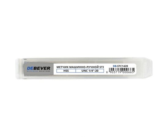 Метчик DeBever HSS STI UNC 1/4"-20 DB-STC1420 – изображение 3