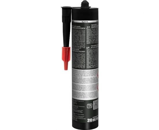 Герметик Tytan PROFESSIONAL битумно-каучуковый, для кровли, черный, 310 мл 17584 – изображение 3