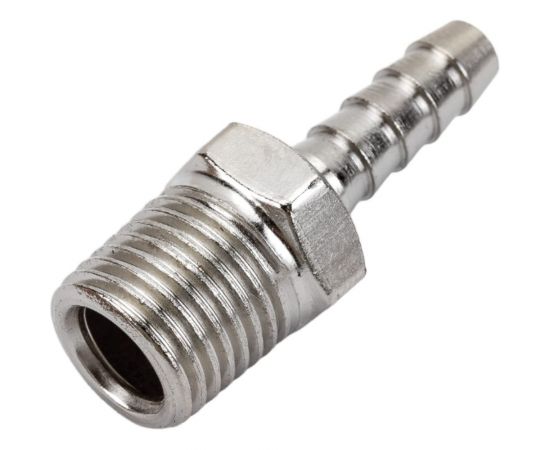 Переходник M1/4" - елочка 6 мм NORDBERG NPSM206 – изображение 3