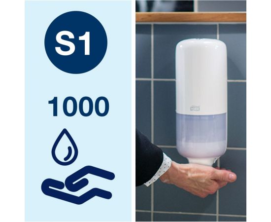 Жидкое мыло для рук TORK Advanced гигиеническое, 1 л., S1 арт.420820 25528 – изображение 4