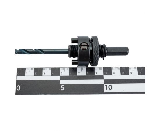 Адаптер для коронки №605 шестигранный хв-к 9 мм, для коронок 32-250 мм Профоснастка 80103005 – изображение 4