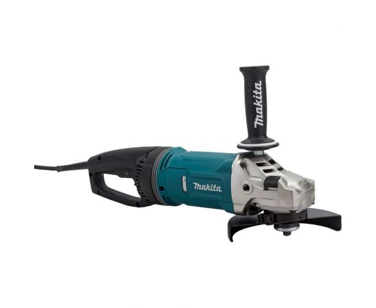 Угловая шлифовальная машина Makita 180 мм , 2800 Вт, 8500 об., AFT, D-обр.поворот. рукоятка, плавн. пуск,антивибр, поддержка об., расцепляющая муфта, тормоз дв., 6.2 кг GA7071X1 – изображение 4