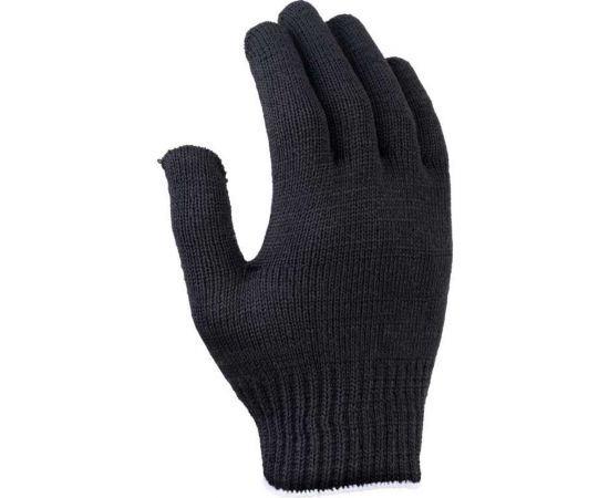 Перчатки FORT х/б с ПВХ черные, 10 класс, 5 нитей 501448215 – изображение 4