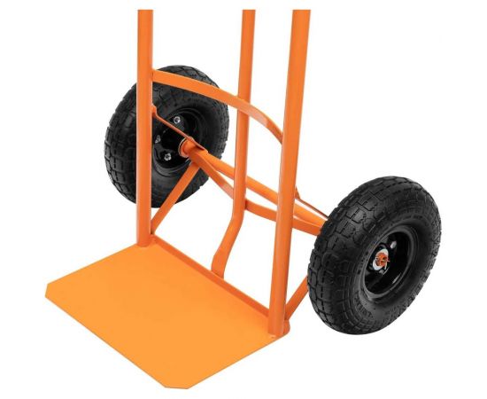 Двухколесная ручная тележка СТРОЙМАШ площадка 350x235 мм, грузоподъемность 150 кг, ТР-01 17021 – изображение 4