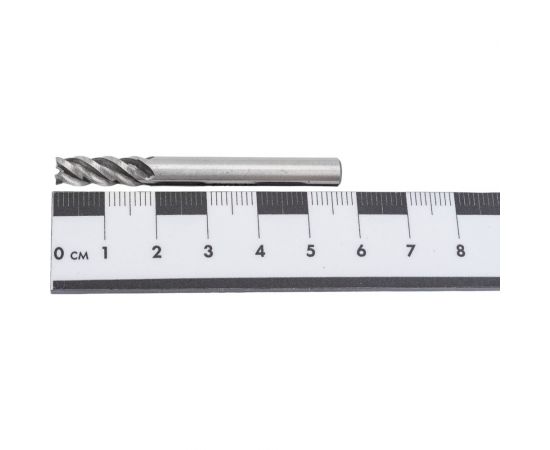 Фреза концевая (6х57х13 мм; 4-зуб; хвостовик 6 мм; Р6М5) Туламаш 150151 – изображение 5