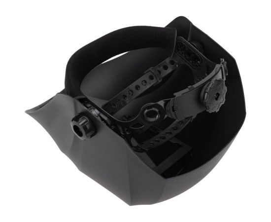 Маска сварщика с черным минеральным стеклом DIN 9 KRANZ KR-16-0798 – изображение 7