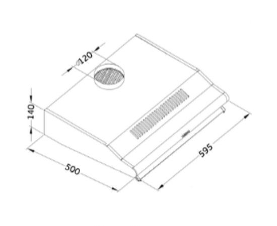 Вытяжка ORE Grong 60 inox GRONG60I – изображение 7