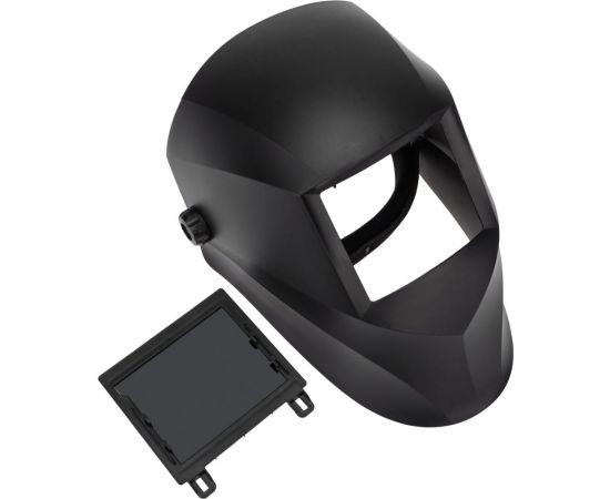 Маска сварщика с черным минеральным стеклом DIN 9 KRANZ KR-16-0798 – изображение 8